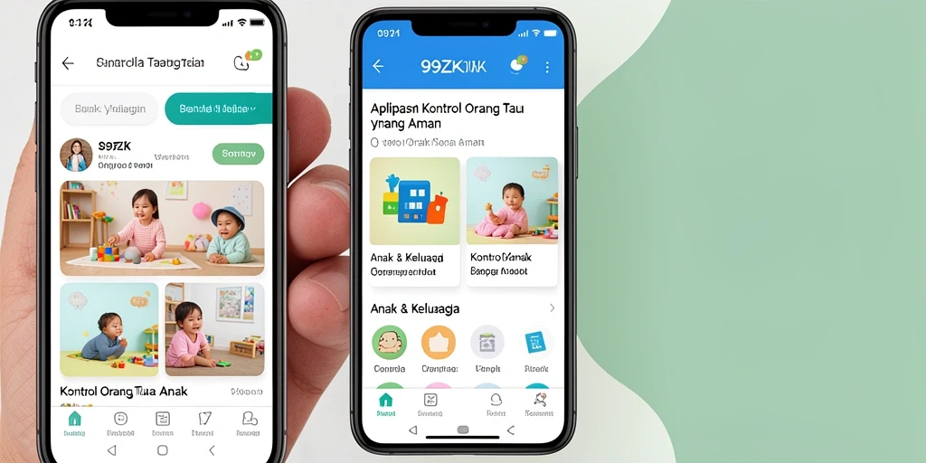 Antarmuka aplikasi 99ZK yang intuitif dan mudah digunakan.