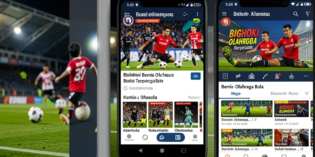 Antarmuka aplikasi BIGHOKI yang modern dan informatif.